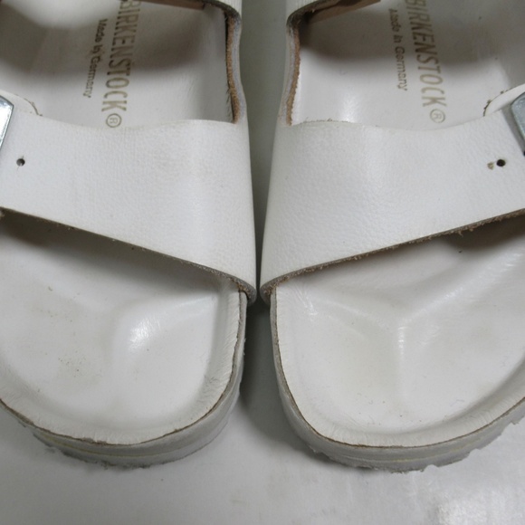 Birkenstock Milano Buckle Leather Sandals White 9 US M / 11 US L / 8 UK / 42 EU main image 9